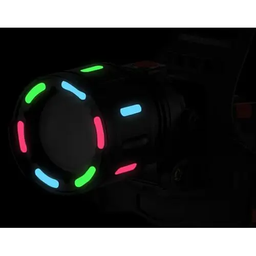 Ліхтар налобний SY-8087-PM10-TG акумуляторний з оптичним зумом та флуоресцентним корпусом - фото 4