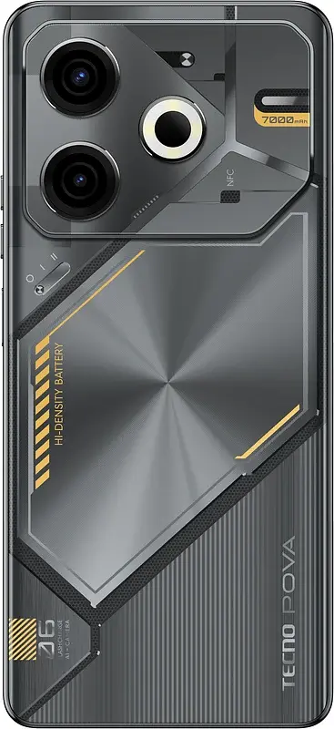 Смартфон Tecno Pova 6 Neo LI6 8/128Gb Speed Black 4894947021015 UA UCRF - фото 3