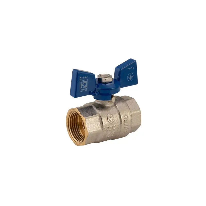 Кран кульовий Koer 3/4" ГГМ (KR.217.B) синій KR2720 - фото 5