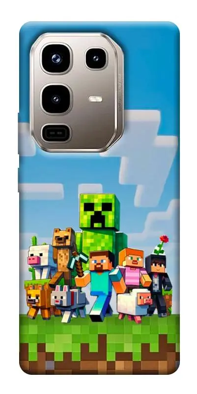 TPU чохол Demsky Block Adventure для Infinix Note 50 Pro 4G