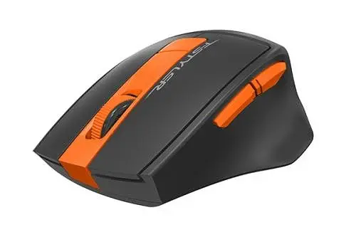 Миша A4Tech Fstyler FG30 2000dpi Grey/Orange, USB, Wireless - фото 2