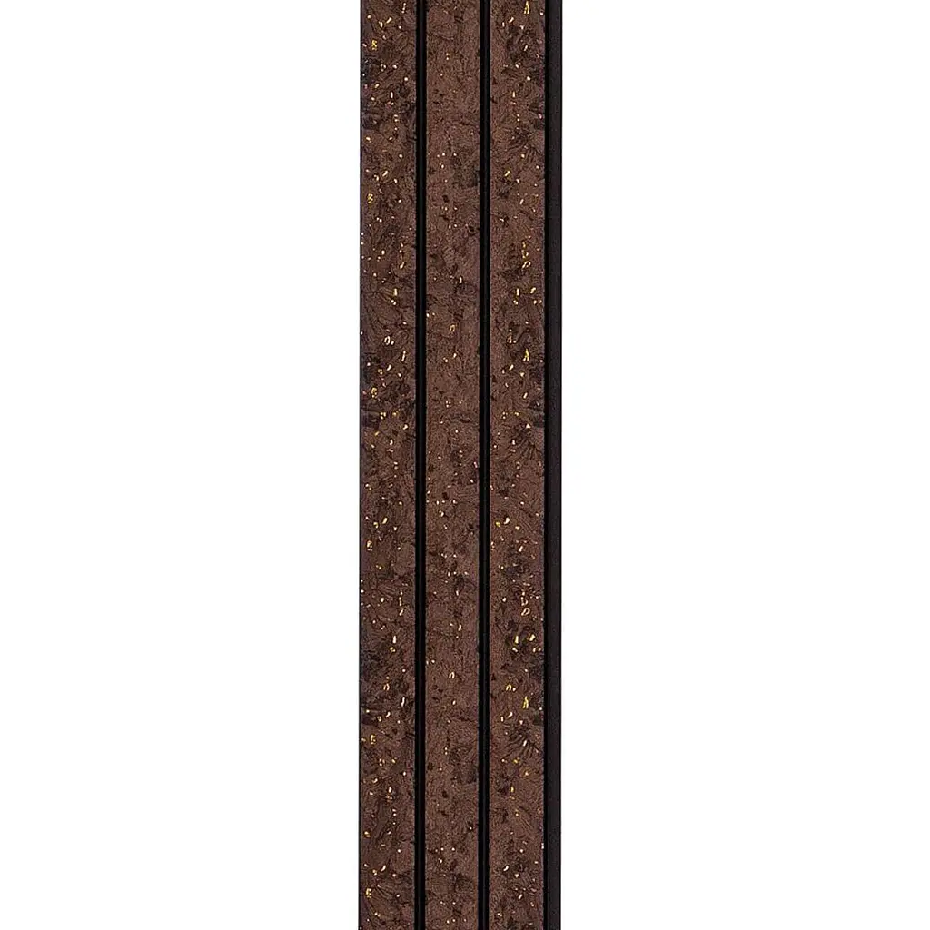 Рейка декоративна Sticker Wall PS 2900х115х12мм Темно-коричневий із золотими вкрапленнями SW-00001737 - фото 6