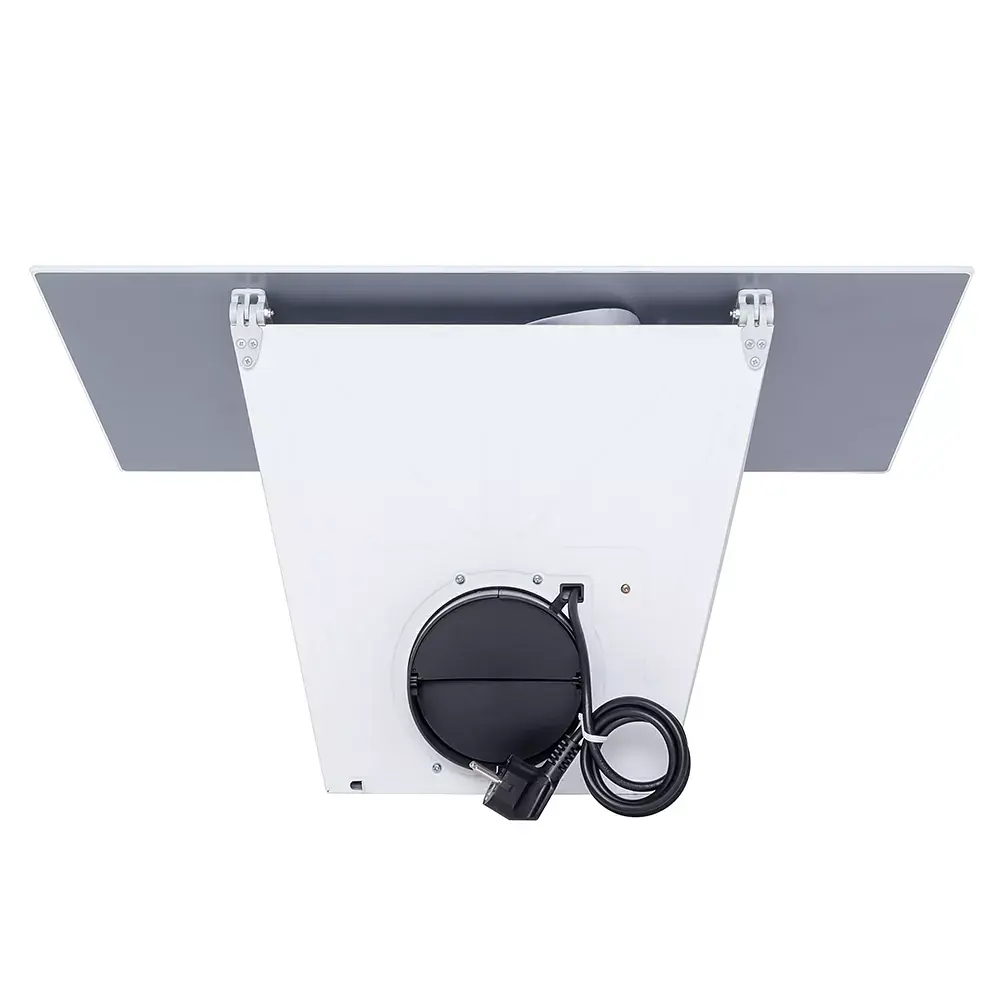 Вытяжка декоративная наклонная Минола HVS 6232 WH/INOX 700 LED - фото 6