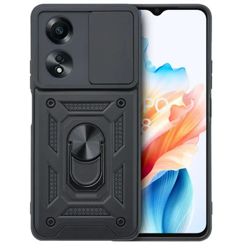 Чохол до мобільного телефона BeCover Military Oppo A38 Black (710714) - фото 9