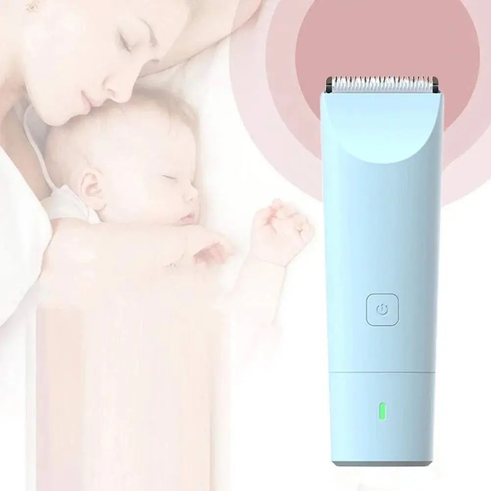Машинка для стрижки дітей MiJia lusn Mute, Baby Electric Hair Clipper Trimmer Green - фото 4