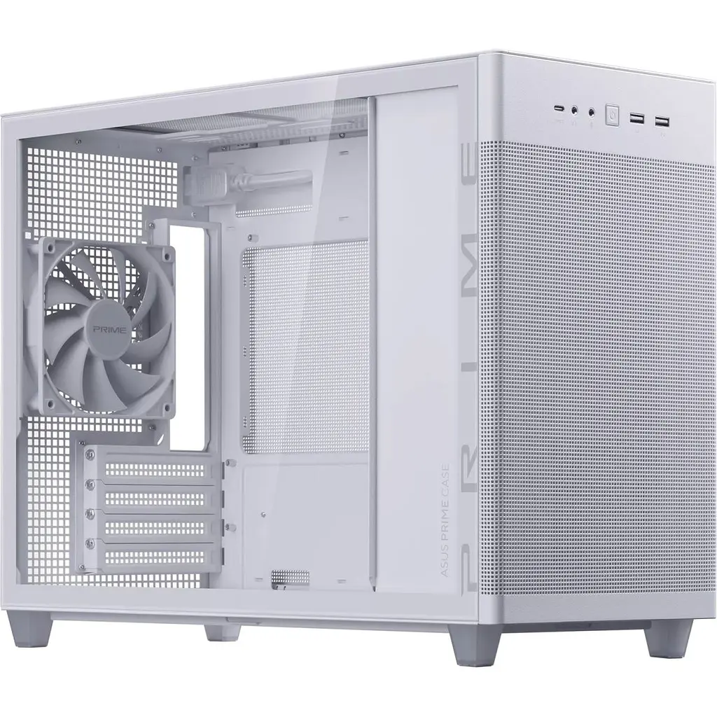 Корпус Asus Prime AP201 Tempered Glass White (90DC00G3-B39010) [134527] - фото 2
