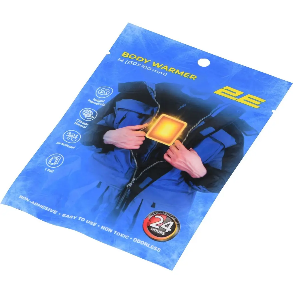 Грелка для тела 2E химическая M 130x100 мм до 24 часов - фото 3