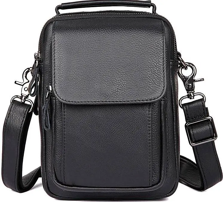 Сумка кожаная мужская Vintage 16х22,5х6 см sum0012403 - фото 3