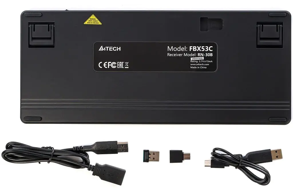 Клавіатура A4Tech Fstyler FBX53C Black (FBX53C (Black)) - фото 6