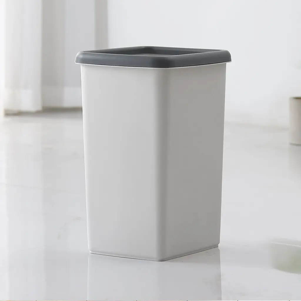 Ведро для мусора MBM My Home 12 л серое (BIN-02 12L GRAY) - фото 6
