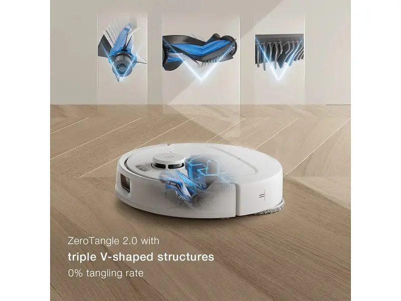 Робот-пилосос з вологим прибиранням ECOVACS Deebot N30 Pro Omni (YDLX11-1 White) - фото 11