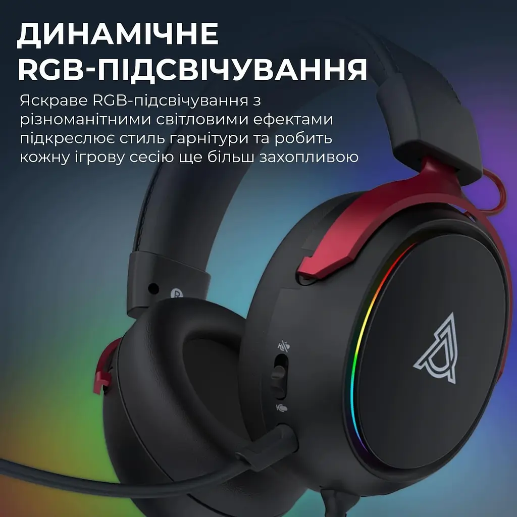 Игровая гарнитура Ajazz AHW10 Black (AHW10-B) - фото 14