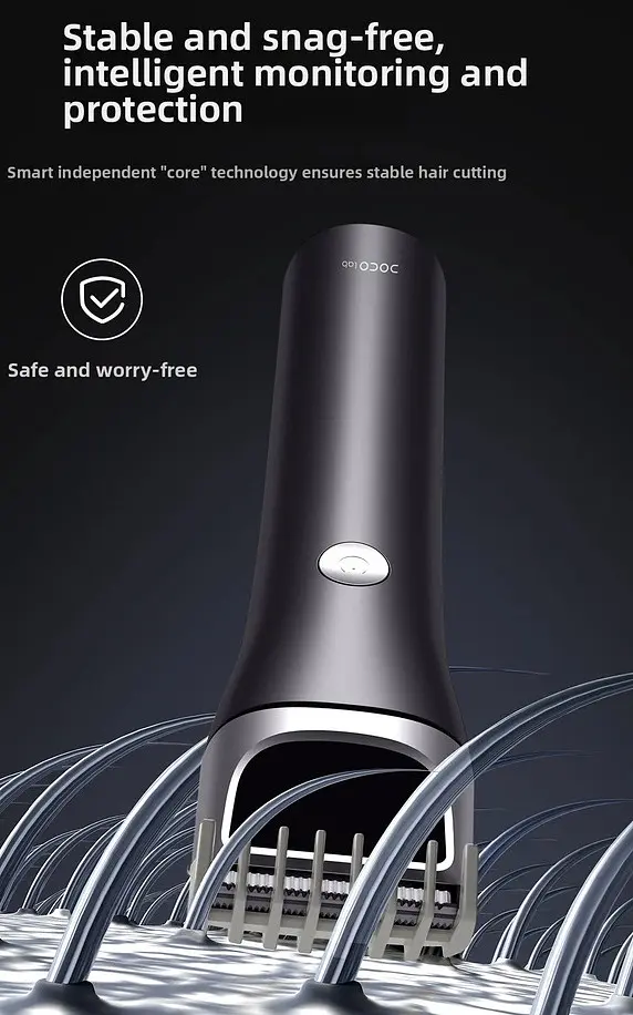 Машинка для стрижки Xiaomi DOCO Electric Hair Clipper · Black Knife Turbo Edition Metallic Deep Blue (54232) - фото 5