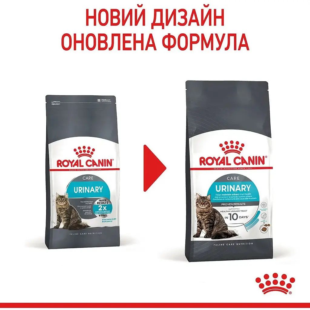 Сухий корм для котів Royal Canin Urinary Care профілактика сечокам'яної хвороби 10 кг (1800100) - фото 2