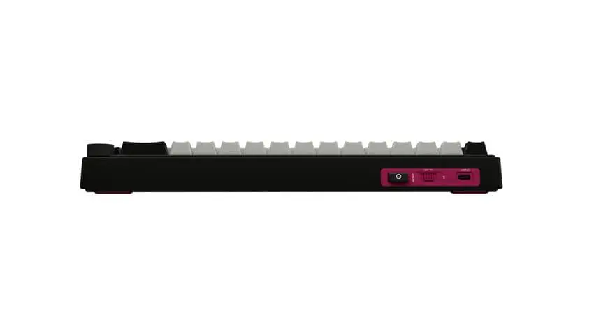 Клавіатура Lorgar KBP70MW Pro Wireless 65% Compact Black Red EN/UA (LRG-KBP70MW-BK-US) - фото 8