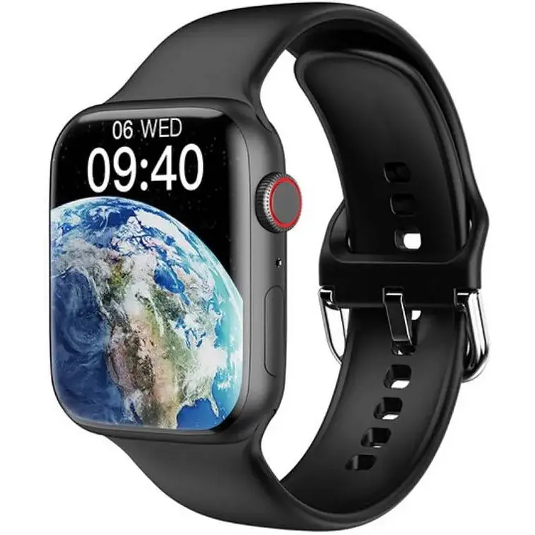 Смарт годинник з пульсоксиметром IWO Smart Watch 15 Pro 45 mm Black (IW00015P44B) - фото 5