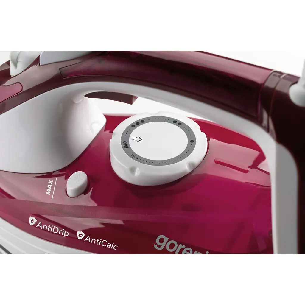 Утюг Gorenje SIH 3000 RBC бордовый (HL-8001) - фото 4
