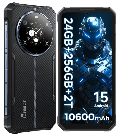 Смартфон Fossibot F109 S 6/256Gb Blue Global version - фото 5