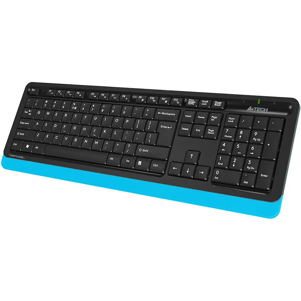 Комплект (клавіатура + миша) A4Tech Fstyler FG1010 Black/Blue [114623] - фото 7