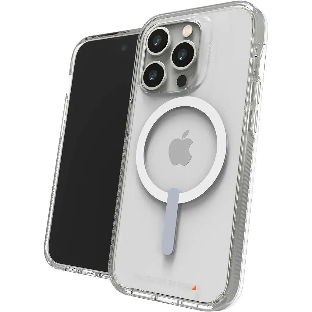 Оригінальний протиударний прозорий чохол Gear4 Crystal Palace для iPhone 13 Pro Max (6.7") (702008369) - фото 9