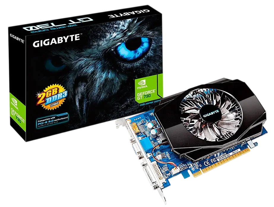 Відеокарта GeForce GT 730 2GB Gigabyte (GV-N730-2GI) Б/В - фото 4