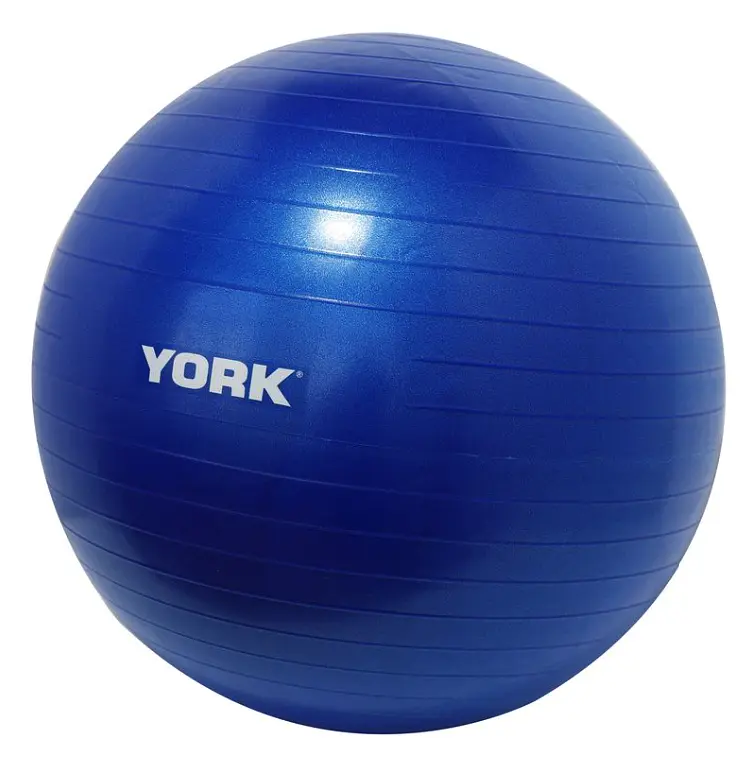 Фітбол York Fitness 65см синій + насос - фото 3
