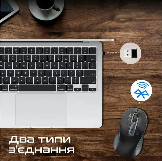 Миша Promate Ken Wireless Black - фото 4