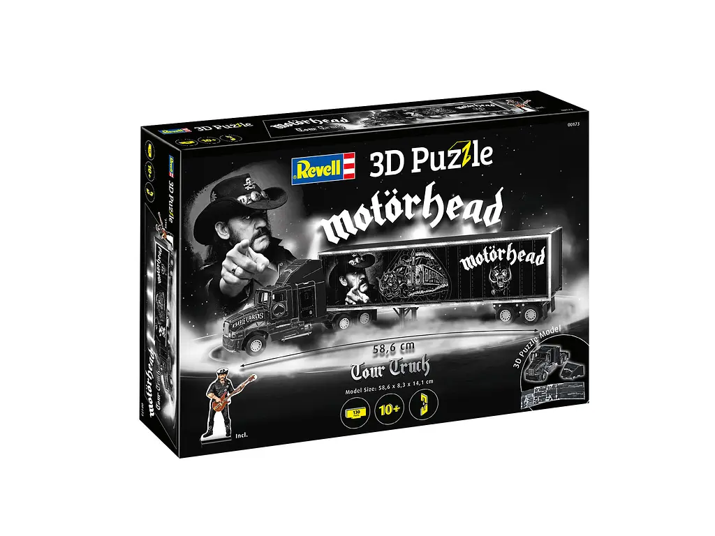 3D пазлы коллекционного грузовика группы Motörhead (Моторхед) Revell 00173 - фото 3