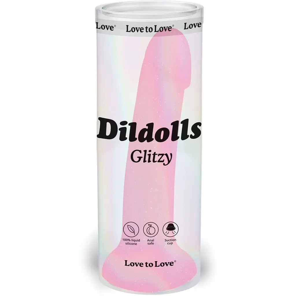 Дилдо з блискітками Love To Love Dildolls - Glitzy - фото 7