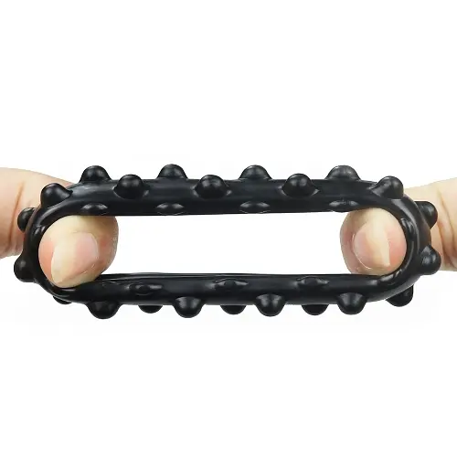 Товсте ерекційне кільце Lovetoy Power Plus Cockring 2 Black, 1.6 см (чорний) - фото 4