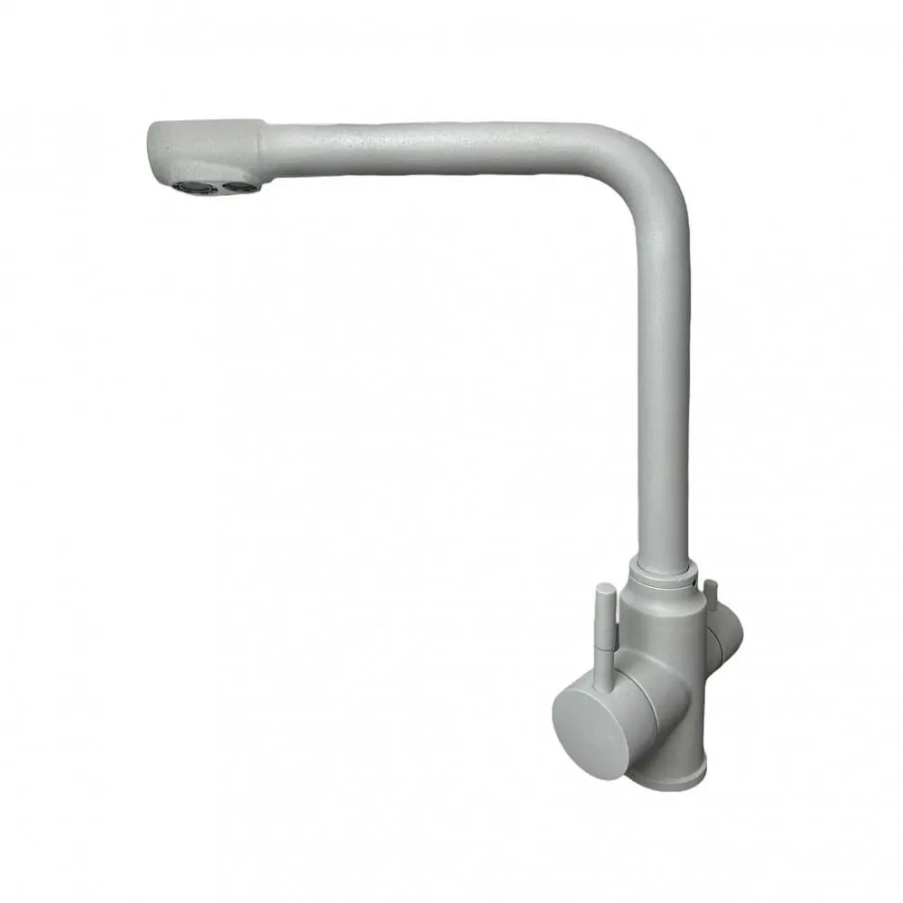 Змішувач кухонний Adamant SA-21 Light Gray - фото 7