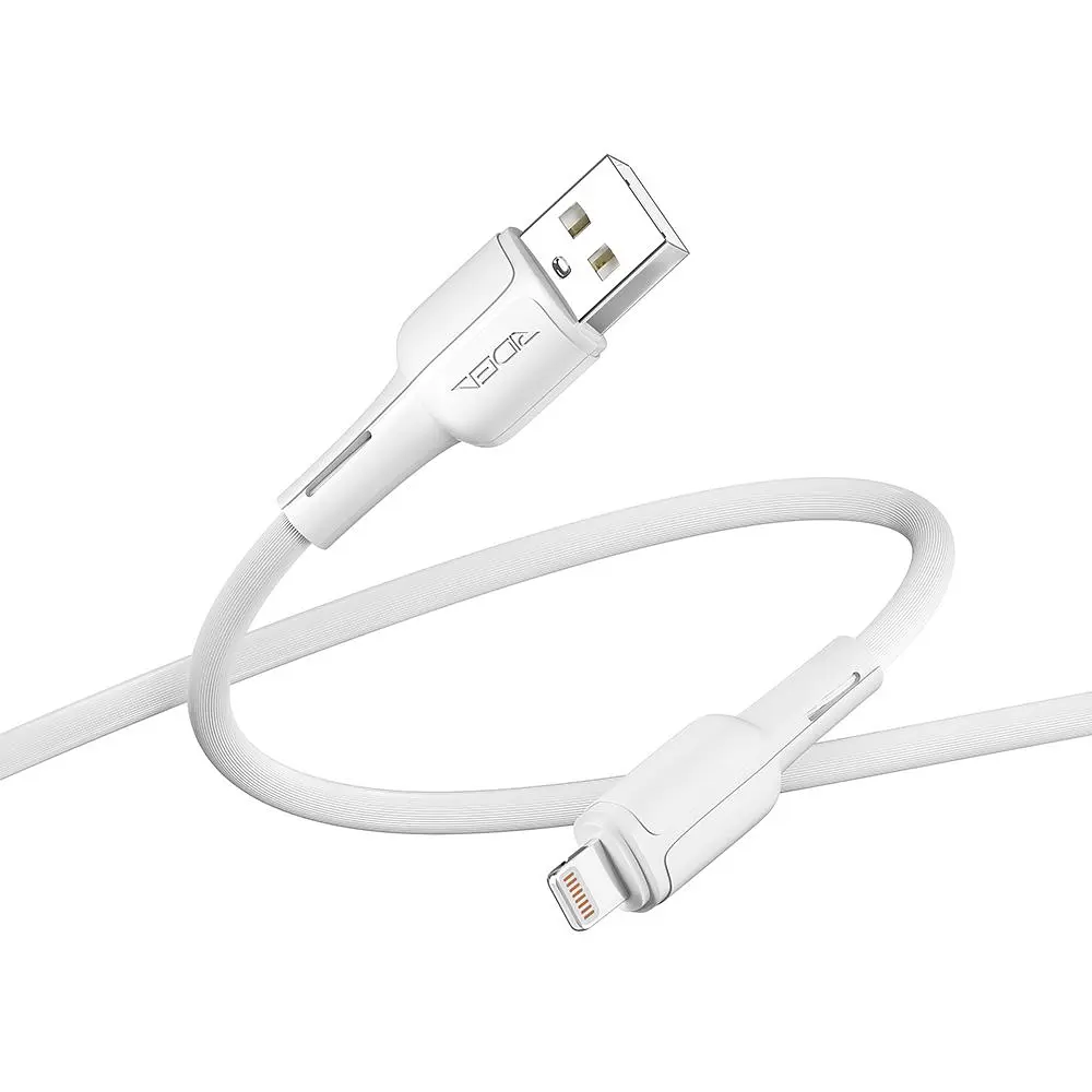 Кабель для зарядки и обмена данными USB Ridea RC-CO10 CommonPro 12W 5V/2.4A USB-Lightning 1 м Белый - фото 3
