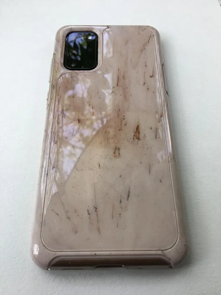 Чохол протиударний OtterBox Symmetry Series 77-64167 для Samsung Galaxy S20 Plus (6.7") Rose Gold Stone - фото 4
