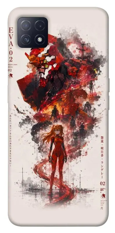TPU чохол Demsky Red eclipse для Oppo A72 5G / A73 5G