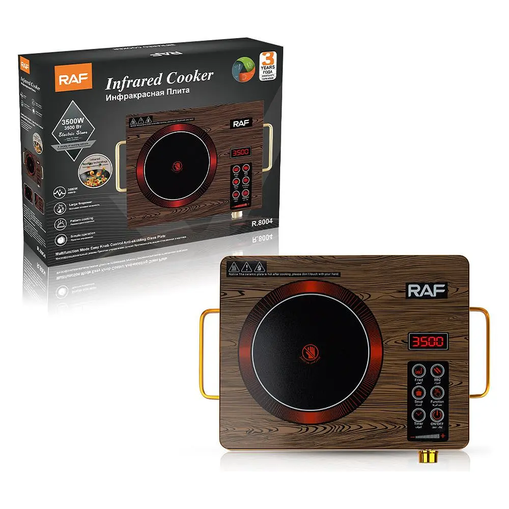 Інфрачервона настільна плита з таймером XPRO RAF-8004 (RAF-8004_954) - фото 12