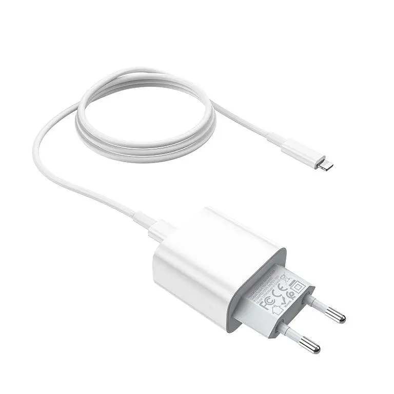 Сітчастий зарядний пристрій з кабелем HOCO C76A Plus Speed Source PD20W - фото 2