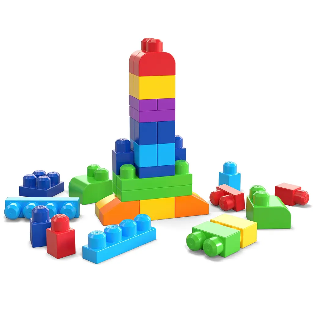 Конструктор Mega Bloks класичний в сумці, 60 деталей (DCH55) - фото 4