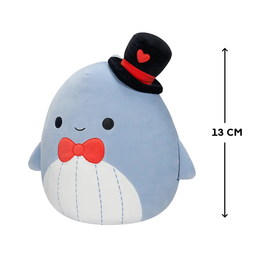 М'яка іграшка Squishmallows Синій Кит Самір 13 см (SQVA00806) - фото 4