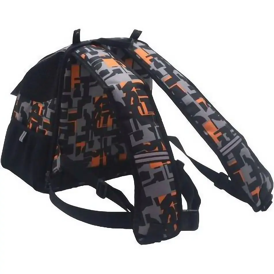 Рюкзак-переноска Matys Гросс №0, мозаїка, 16х26х30 см, чорний - фото 3