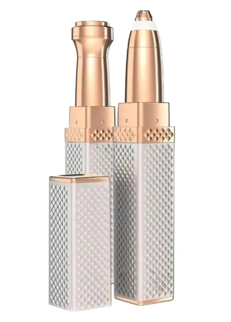 Тример жіночий для брів USB Blawless MA-3 2в1 портативний з насадками  - фото 6