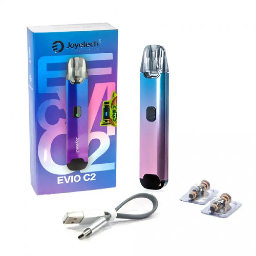 Под-система Joyetech Evio C2 Pod System 800 mAh 2 ml Purple Haze (11158) - фото 6