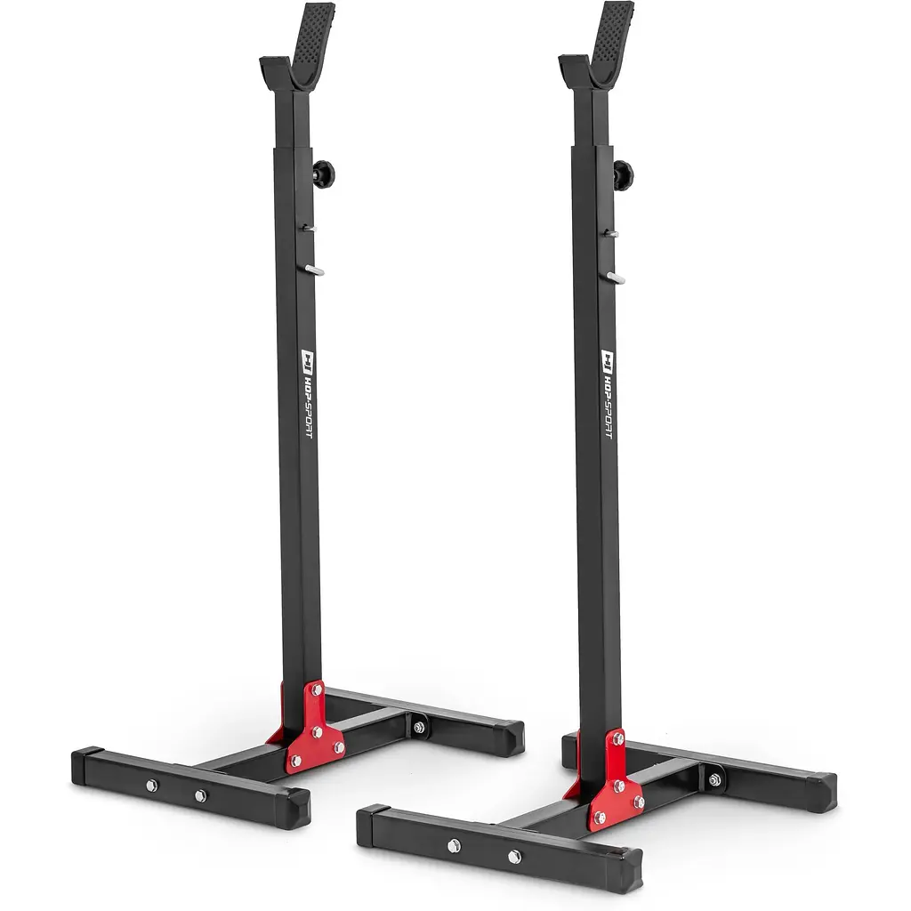 Набор Hop-Sport Strong 76кг со скамейкой HS-1035 и стойками 1002L - фото 5