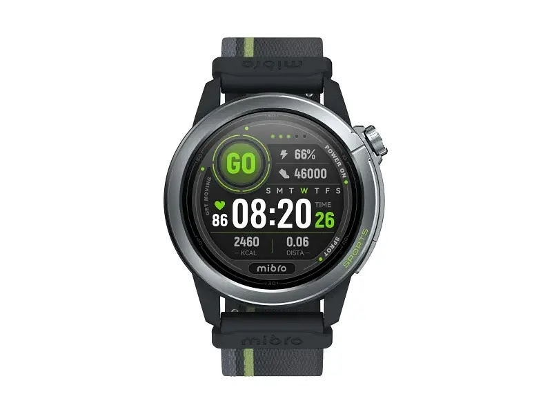 Смарт-годинник Mibro GS Active2 Dark Gray (XPAW024D)