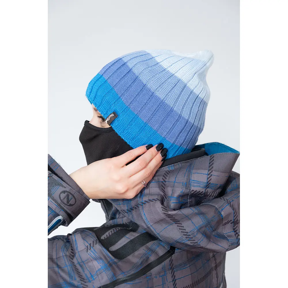 Шапка водонепроникна Dexshell Beanie Gradient (56-58cm) блакитний - фото 5