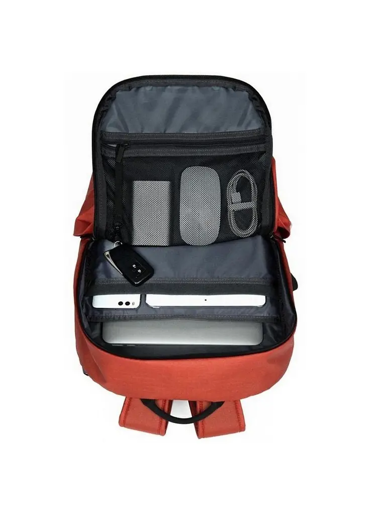 Рюкзак RunMi 90GOFUN city Backpack 6970055344081 червоний - фото 3
