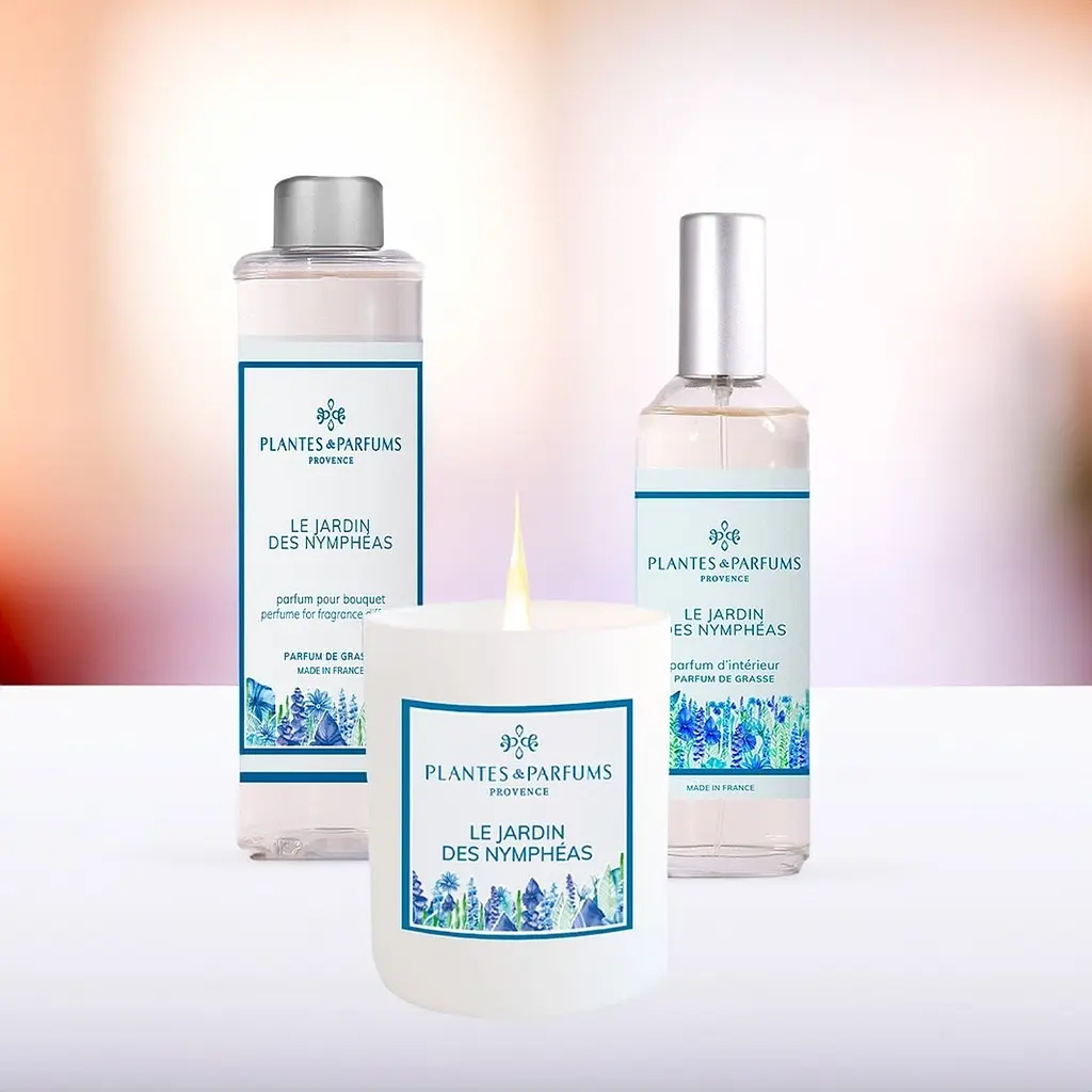 Ароматична свічка Plantes & Parfums Le Jardin des Nympheas 180 г - фото 2