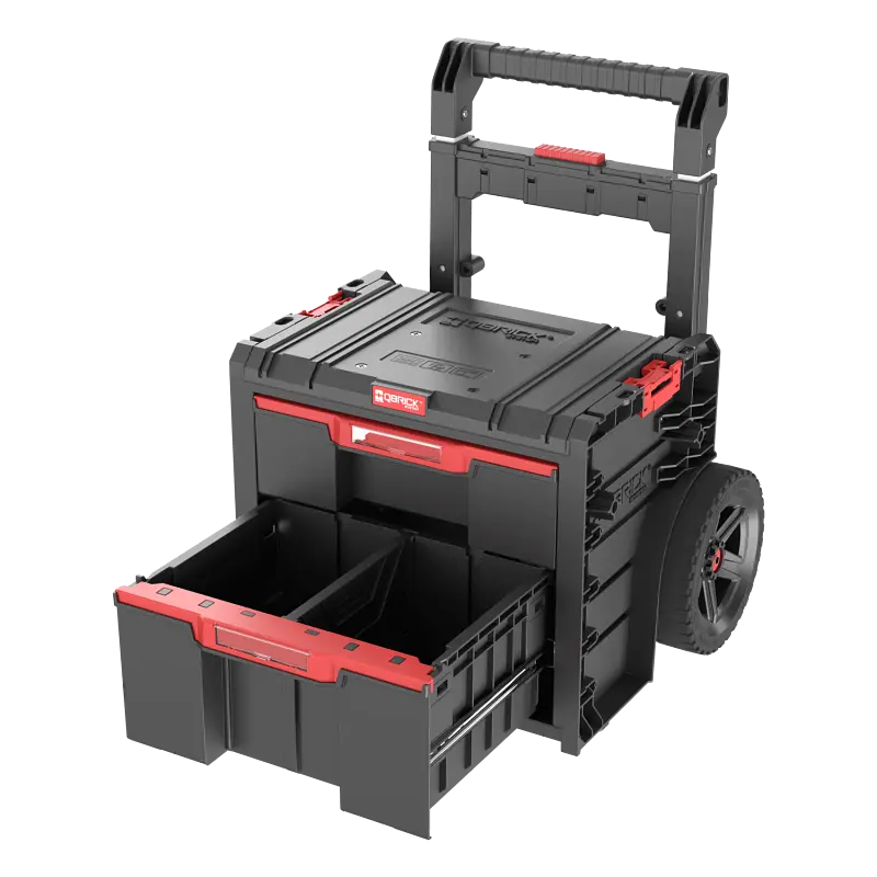Ящик для інструментів на колесах Qbrick SYSTEM PRO CART 2.0 PLUS DRAWER 2 520x440x660 мм 5901238261209 - фото 3