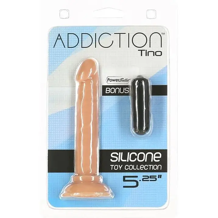 Фалоімітатор Addiction Tino 5.25 silicone Dildo - фото 5
