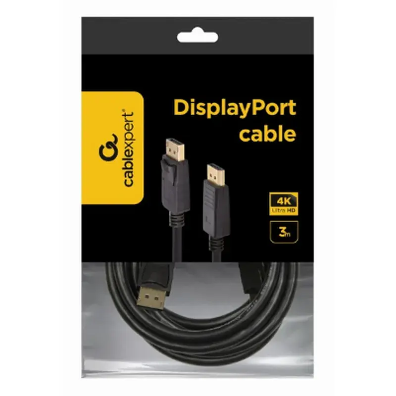 Кабель мультимедійний DisplayPort M to DisplayPort M 5.0m V1.2 Cablexpert (CC-DP2-5M) - фото 3