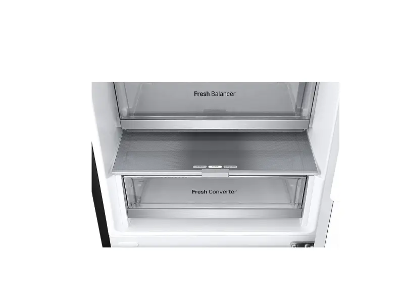 Холодильник з морозильною камерою LG GC-B509FTZW - фото 2